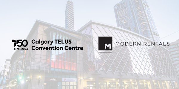 Press Release: The Calgary TELUS Convention Centre Announces New Decor Partnership With Modern Rentals